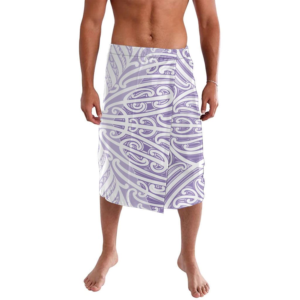 Purple New Zealand Puhoro Maori Tattoo Lavalava LT14 Purple - Polynesian Pride