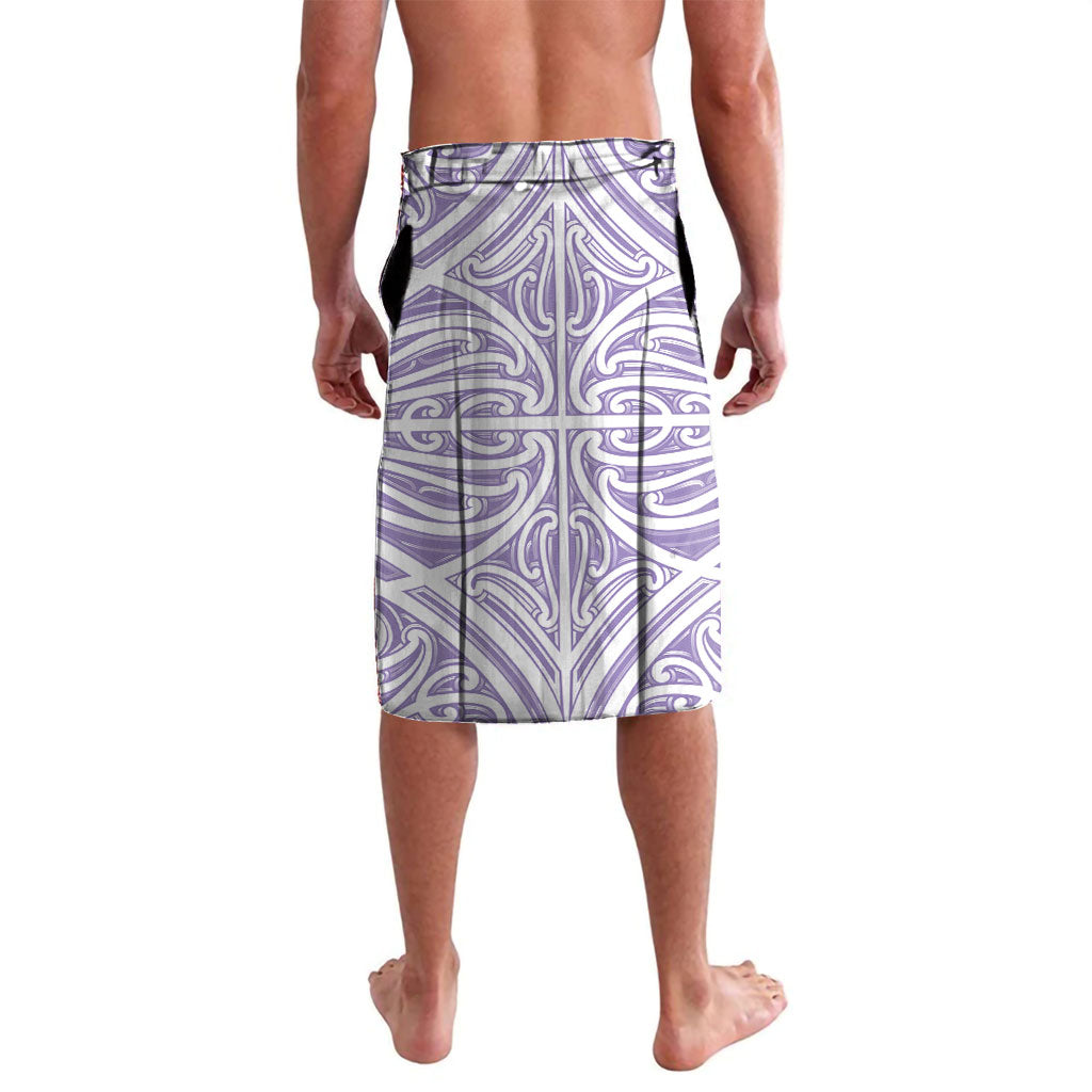 Purple New Zealand Puhoro Maori Tattoo Lavalava LT14 - Polynesian Pride