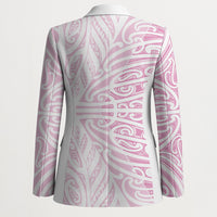 Pink New Zealand Puhoro Maori Tattoo Blazer LT14 - Polynesian Pride
