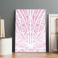 Pink New Zealand Puhoro Maori Tattoo Canvas Wall Art LT14 - Polynesian Pride