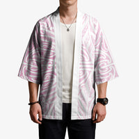 Pink New Zealand Puhoro Maori Tattoo Kimono LT14 - Polynesian Pride