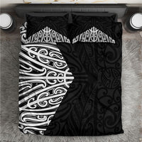 Black New Zealand Puhoro Maori Tattoo Bedding Set LT14 Black - Polynesian Pride