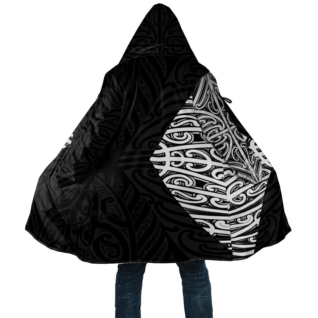 Black New Zealand Puhoro Maori Tattoo Cloak LT14 Unisex Black - Polynesian Pride
