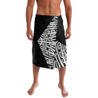 Black New Zealand Puhoro Maori Tattoo Lavalava LT14 Black - Polynesian Pride