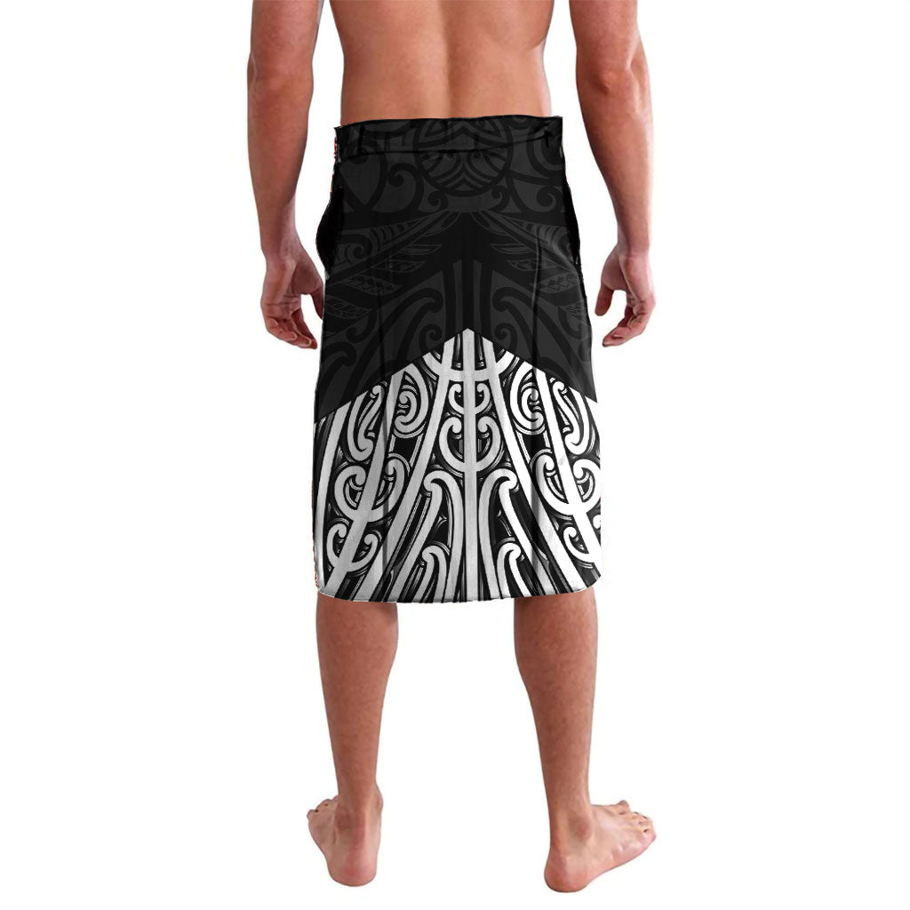 Black New Zealand Puhoro Maori Tattoo Lavalava LT14 - Polynesian Pride