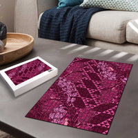 Pink Aloha Hawaii Puzzle Hawaiian Kakau Ohia Lehua Lei LT14 - Polynesian Pride