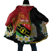 Personalised PNG Sauten Hailans Cloak Papua New Guinea Plumeria Melanesian Pattern LT14 - Polynesian Pride
