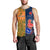 Custom France And Australia Rugby Men Tank Top 2023 World Cup Le Bleus Wallabies Together LT14 - Polynesian Pride