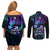 Polynesia Suicide Prevention Awareness Couples Matching Off Shoulder Short Dress and Long Sleeve Button Shirts Your Life Is Worth Living For Polynesian Blue Pattern LT14 - Polynesian Pride