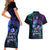 Polynesia Suicide Prevention Awareness Couples Matching Short Sleeve Bodycon Dress and Hawaiian Shirt Your Life Is Worth Living For Polynesian Blue Pattern LT14 - Polynesian Pride