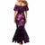 Polynesia Suicide Prevention Awareness Mermaid Dress Your Life Is Worth Living For Polynesian Pink Pattern LT14 - Polynesian Pride