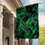 New Zealand Tuatara Garden Flag Aotearoa Maori Clematis Flowers - Green