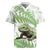 Green New Zealand Tuatara Rugby Jersey Aotearoa Sphenodon Punctatus Silver Fern