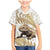 Gold New Zealand Tuatara Family Matching Mermaid Dress and Hawaiian Shirt Aotearoa Sphenodon Punctatus Silver Fern