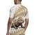 Gold New Zealand Tuatara Rugby Jersey Aotearoa Sphenodon Punctatus Silver Fern