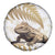 Gold New Zealand Tuatara Spare Tire Cover Aotearoa Sphenodon Punctatus Silver Fern