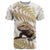 Gold New Zealand Tuatara T Shirt Aotearoa Sphenodon Punctatus Silver Fern