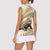 Gold New Zealand Tuatara Women Sleeveless Polo Shirt Aotearoa Sphenodon Punctatus Silver Fern