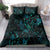 New Zealand Skink Bedding Set Aotearoa Maori Mix Paua Shell