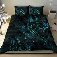 New Zealand Skink Bedding Set Aotearoa Maori Mix Paua Shell LT14 - Polynesian Pride