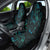 New Zealand Skink Car Seat Cover Aotearoa Maori Mix Paua Shell