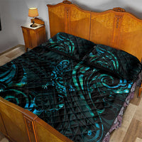 New Zealand Skink Quilt Bed Set Aotearoa Maori Mix Paua Shell LT14 - Polynesian Pride