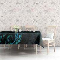 New Zealand Skink Tablecloth Aotearoa Maori Mix Paua Shell LT14 - Polynesian Pride