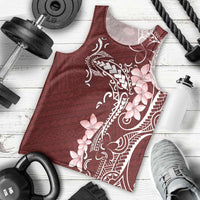 Oxblood Hawaii Men Tank Top Hammerhead Shark Tattoo Curve Polynesian LT14 - Polynesian Pride