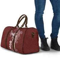 Oxblood Hawaii Travel Bag Hammerhead Shark Tattoo Curve Polynesian LT14 - Polynesian Pride
