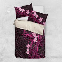 Pink Hawaii Bedding Set Hammerhead Shark Tattoo Curve Polynesian LT14 US Twin 172cm x 218cm Pink - Polynesian Pride