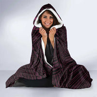 Pink Hawaii Hooded Blanket Hammerhead Shark Tattoo Curve Polynesian LT14 - Polynesian Pride