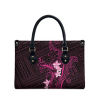 Pink Hawaii Leather Bag Hammerhead Shark Tattoo Curve Polynesian LT14 - Polynesian Pride