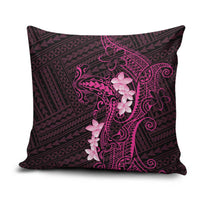 Pink Hawaii Pillow Cover Hammerhead Shark Tattoo Curve Polynesian LT14 Pink - Polynesian Pride