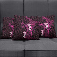 Pink Hawaii Pillow Cover Hammerhead Shark Tattoo Curve Polynesian LT14 - Polynesian Pride