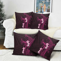 Pink Hawaii Pillow Cover Hammerhead Shark Tattoo Curve Polynesian LT14 - Polynesian Pride