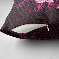 Pink Hawaii Pillow Cover Hammerhead Shark Tattoo Curve Polynesian LT14 - Polynesian Pride