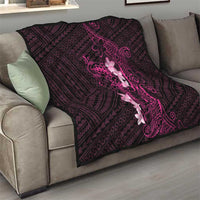 Pink Hawaii Quilt Hammerhead Shark Tattoo Curve Polynesian LT14 - Polynesian Pride