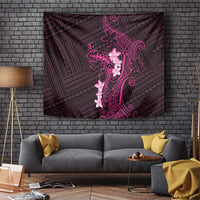 Pink Hawaii Tapestry Hammerhead Shark Tattoo Curve Polynesian LT14 Pink - Polynesian Pride