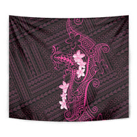 Pink Hawaii Tapestry Hammerhead Shark Tattoo Curve Polynesian LT14 - Polynesian Pride