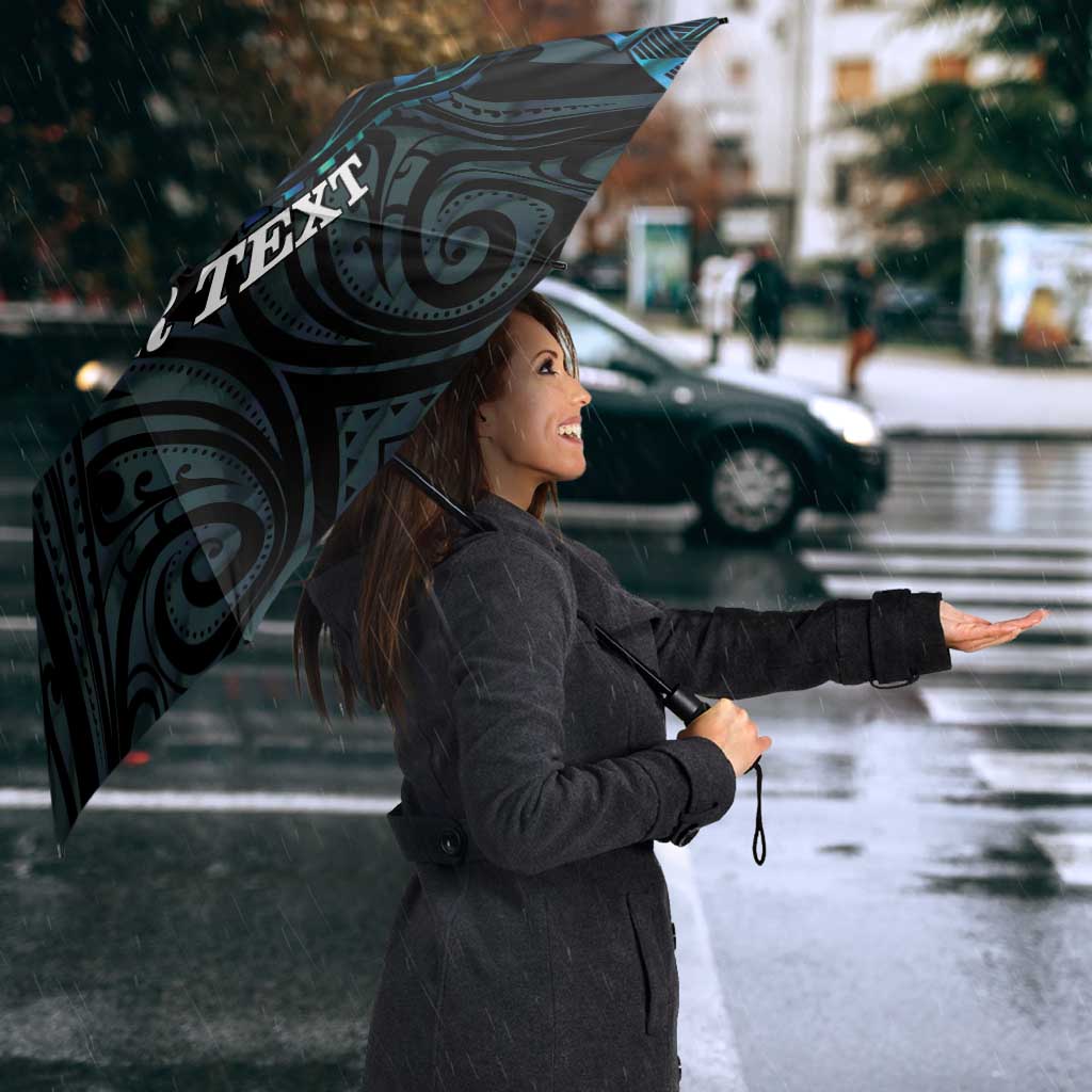 Personalized New Zealand Darts Beer Umbrella Paua Shell Aotearoa Maori Tattoo LT14 - Polynesian Pride