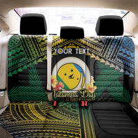 Personalised Malampa Day Back Car Seat Cover Vanuatu Provinces Polynesian Pattern LT14 - Polynesian Pride