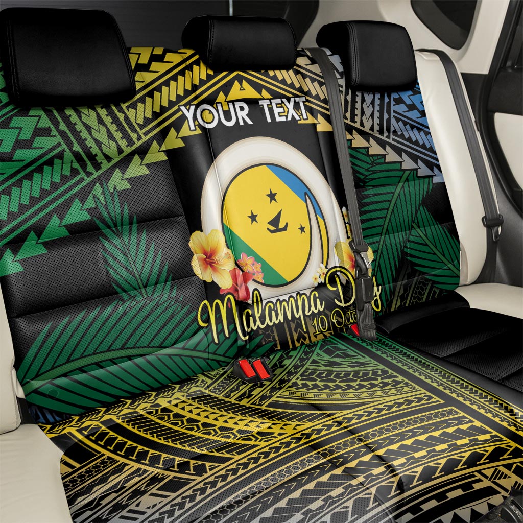Personalised Malampa Day Back Car Seat Cover Vanuatu Provinces Polynesian Pattern LT14 - Polynesian Pride