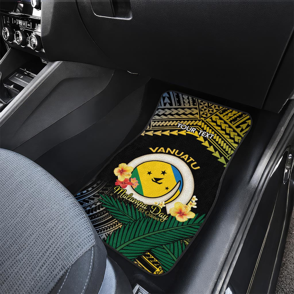 Personalised Malampa Day Car Mats Vanuatu Provinces Polynesian Pattern LT14 - Polynesian Pride