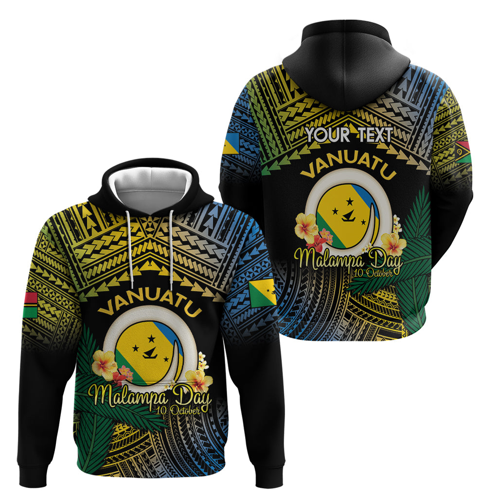 Personalised Malampa Day Hoodie Vanuatu Provinces Polynesian Pattern LT14 - Polynesian Pride