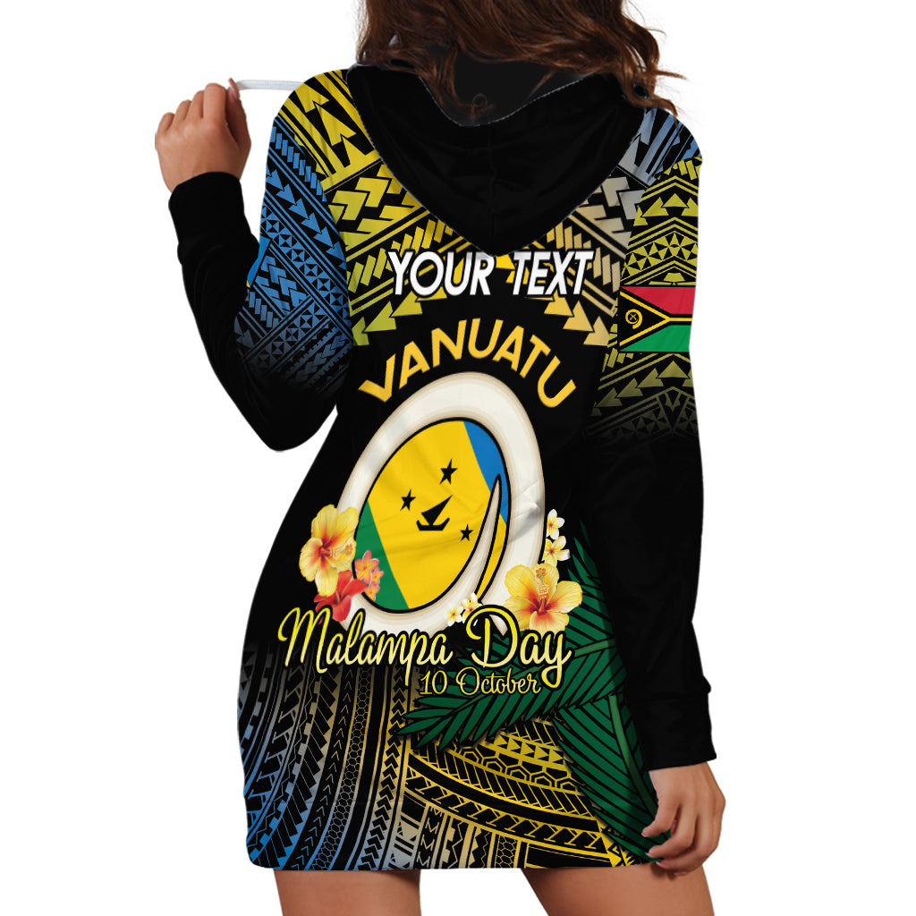 Personalised Malampa Day Hoodie Dress Vanuatu Provinces Polynesian Pattern LT14 - Polynesian Pride