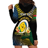 Personalised Malampa Day Hoodie Dress Vanuatu Provinces Polynesian Pattern LT14 - Polynesian Pride
