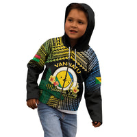 Personalised Malampa Day Kid Hoodie Vanuatu Provinces Polynesian Pattern LT14 - Polynesian Pride