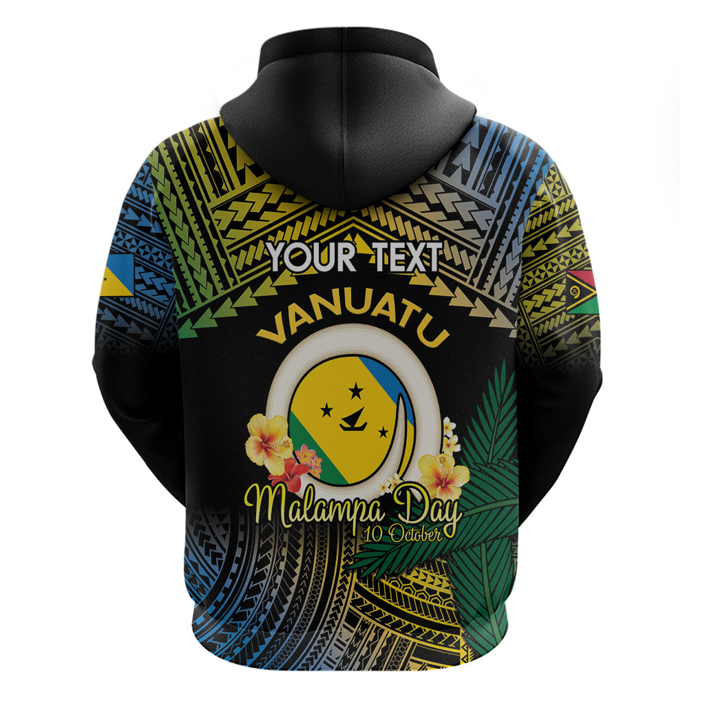 Personalised Malampa Day Zip Hoodie Vanuatu Provinces Polynesian Pattern LT14 - Polynesian Pride