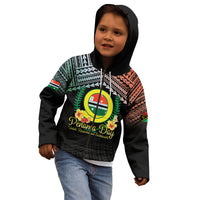Personalised Penama Day Kid Hoodie Vanuatu Provinces Polynesian Pattern LT14 - Polynesian Pride