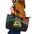 Personalised Penama Day Leather Tote Bag Vanuatu Provinces Polynesian Pattern